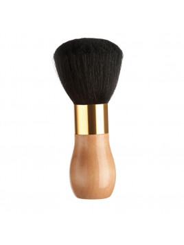 Brosse barbier manche en bois EUROSTIL