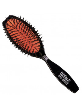 Brosse moyenne pneumatique purs crins de sanglier EUROSTIL