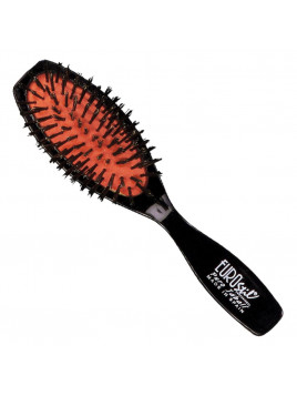 Petite brosse pneumatique purs crins de sanglier EUROSTIL