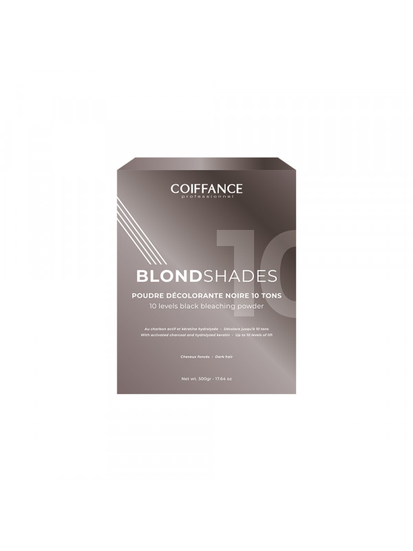 Poudre décolorante noire BlondShades 10 tons 500g COIFFANCE